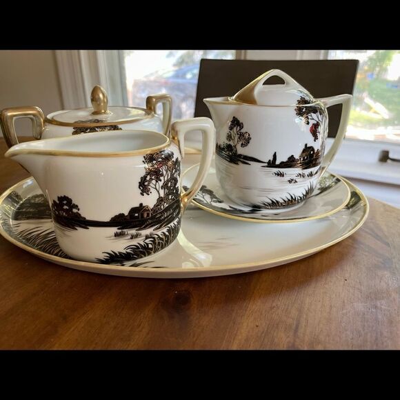 Noritake Morimura Brothers Tea Set made in nippon - Picture 10 of 16